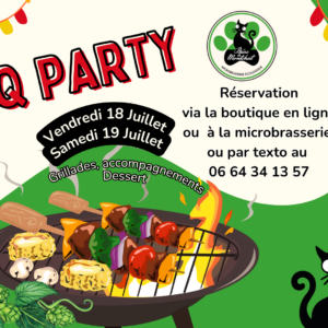 Réservation BBQ PARTY